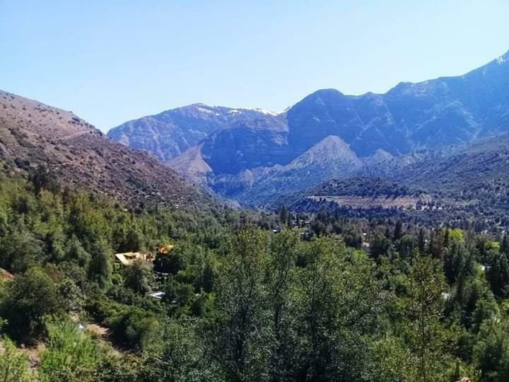 Готель Cabana Mirador El Ingenio. Cajon Del Maipo Сан-Хосе-де-Майпо Екстер'єр фото