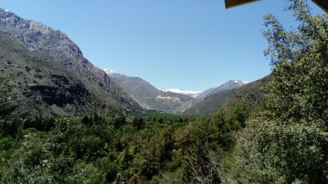 Готель Cabana Mirador El Ingenio. Cajon Del Maipo Сан-Хосе-де-Майпо Екстер'єр фото