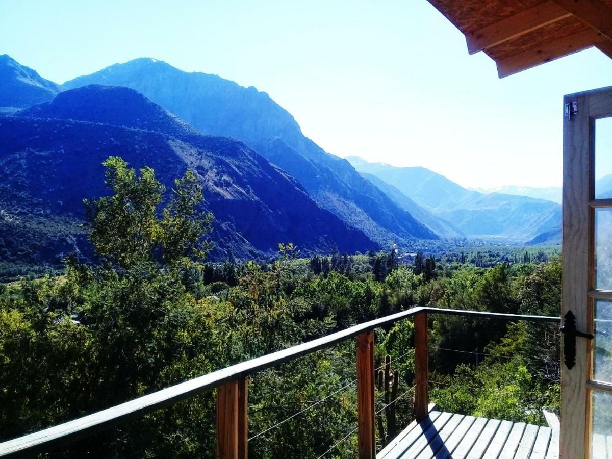 Готель Cabana Mirador El Ingenio. Cajon Del Maipo Сан-Хосе-де-Майпо Екстер'єр фото