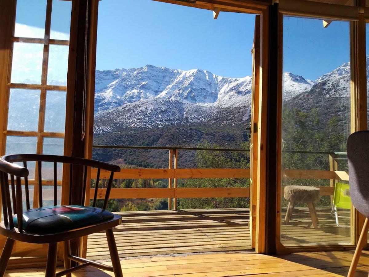 Готель Cabana Mirador El Ingenio. Cajon Del Maipo Сан-Хосе-де-Майпо Екстер'єр фото