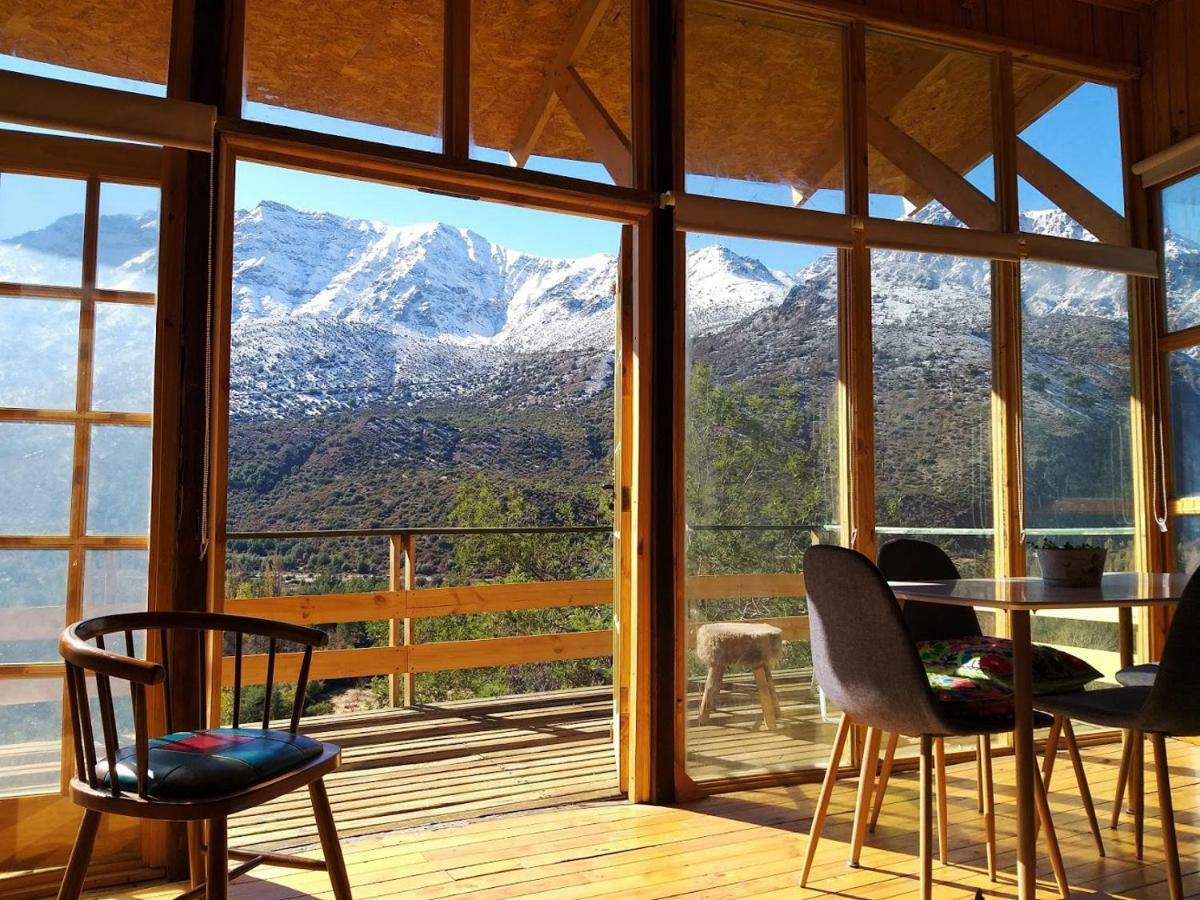 Готель Cabana Mirador El Ingenio. Cajon Del Maipo Сан-Хосе-де-Майпо Екстер'єр фото