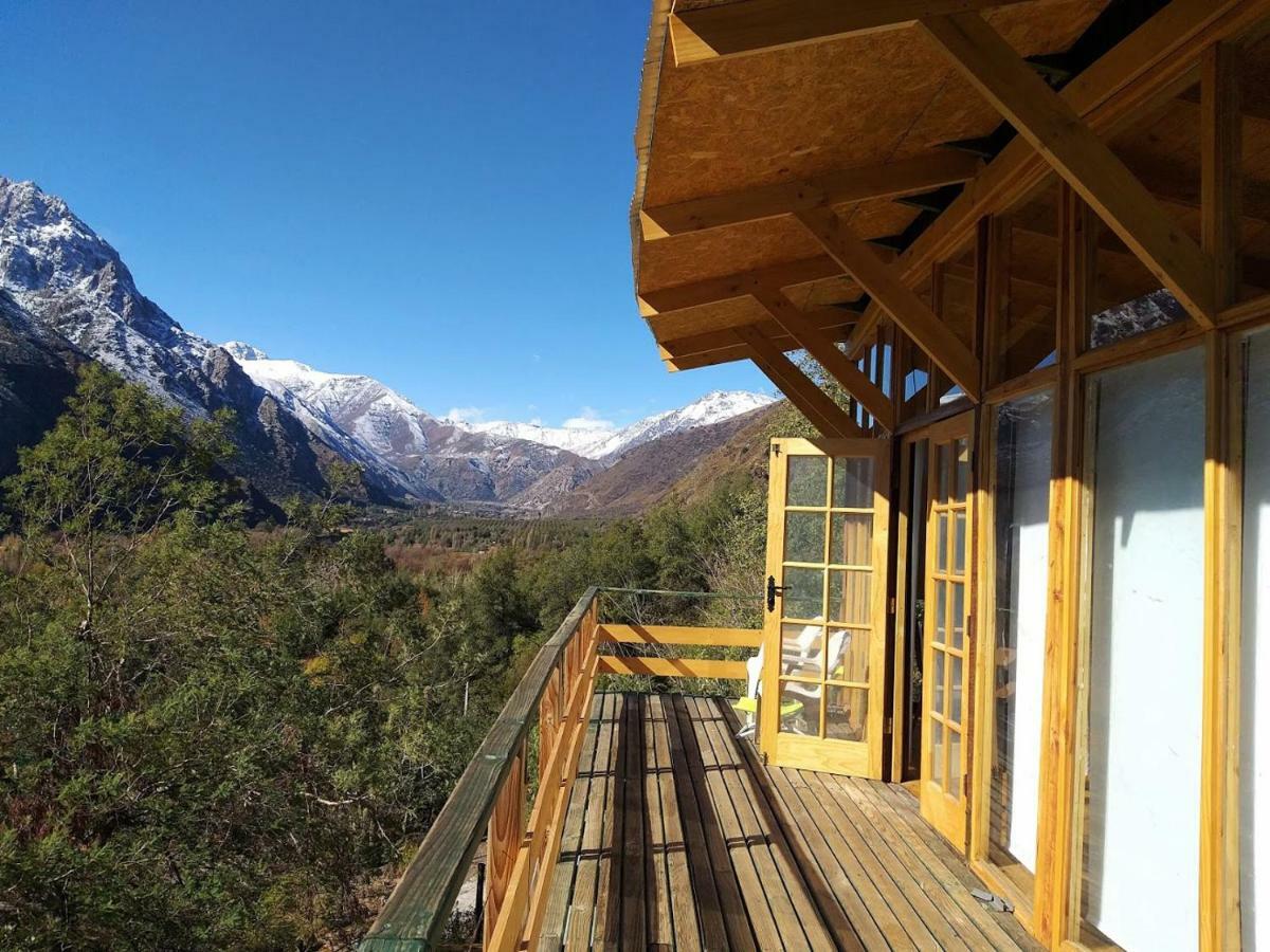 Готель Cabana Mirador El Ingenio. Cajon Del Maipo Сан-Хосе-де-Майпо Екстер'єр фото